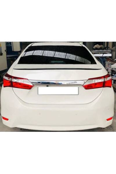 GARDENAUTO Toyota Corolla 2013-2018 Siyah Piano Black Bagaj Üstü Spoiler - Sp...