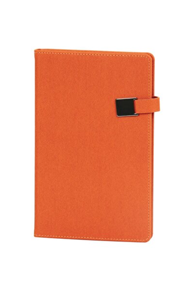Liva Promosyon Thermo Leather Denim Undated Notebook Edge Painted