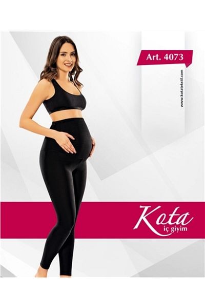 KOTA Μαύρο καλσόν εγκυμοσύνης