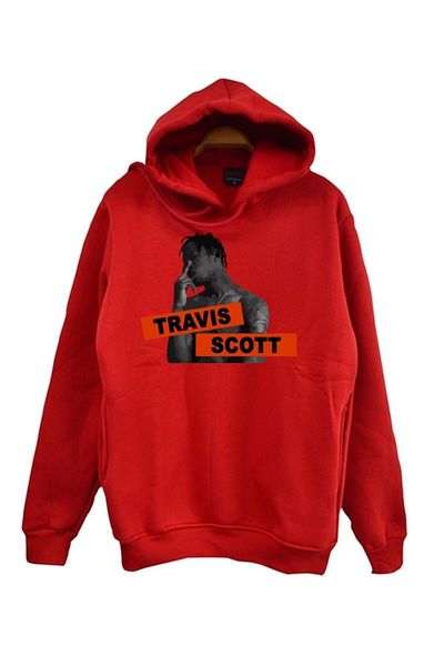 fame-stoned Суитшърт с щампа на Travis Scott Astroworld