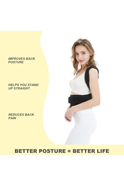 Ankaflex Унісекс чорний корсет з хрестоподібною конструкцією та баленами