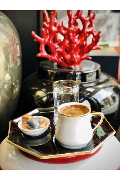 FEROTTİ Single Coffee Enjoyment Set Black