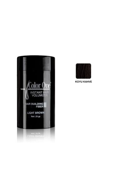 Color One Hair Powder 25 gr Koyu Kahve Saç Tozu Topik Hair Fiber