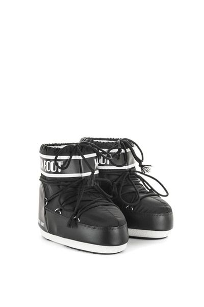 MOON BOOT Men's Black Classic Low 2 Snow Boots14093400 001