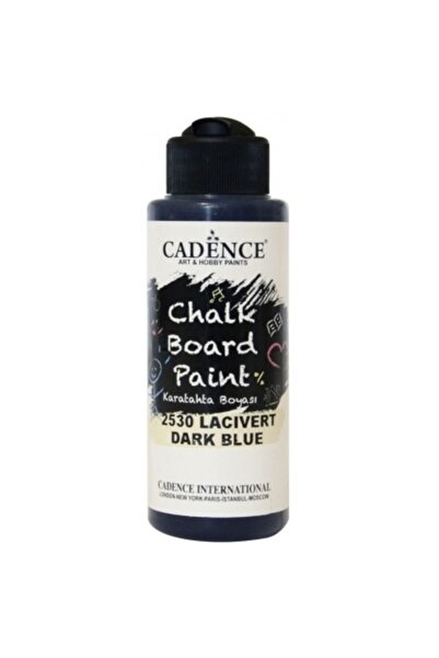 Cadence Chalkboard Paint 120ml Kara Tahta Boyası 2530 Lacivert
