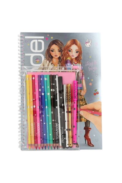 Top Model Kalemli Boyama Kitabı