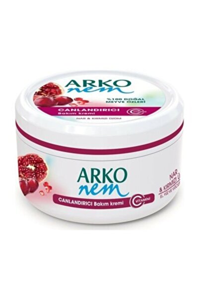 ARKO Meyveli Bakım Kremi 300 ml Nar & Kırmızı Üzüm 8690506414368