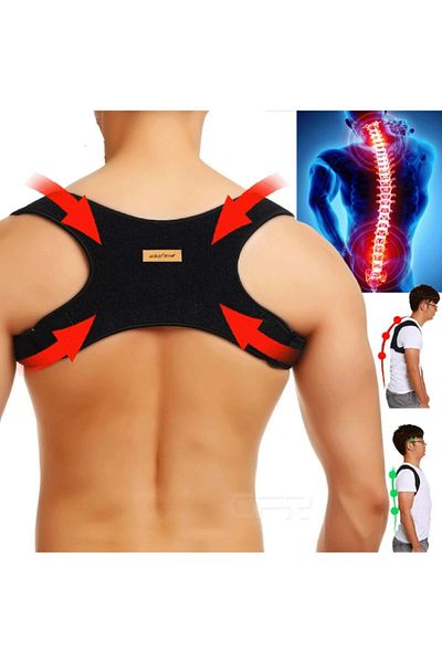 ZEYZEN Male Female Upright Posture Corset Medical Shoulder Corset Apparatus Orthopedic Corset Vest