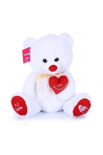 Şeker Adası Love - My Love - Teddy Bear 50 cm - White - Skradapelus82