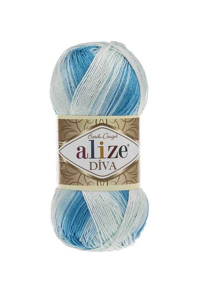 Alize Νήματα πλεξίματος χειρός Diva Batik Design 100 γρ