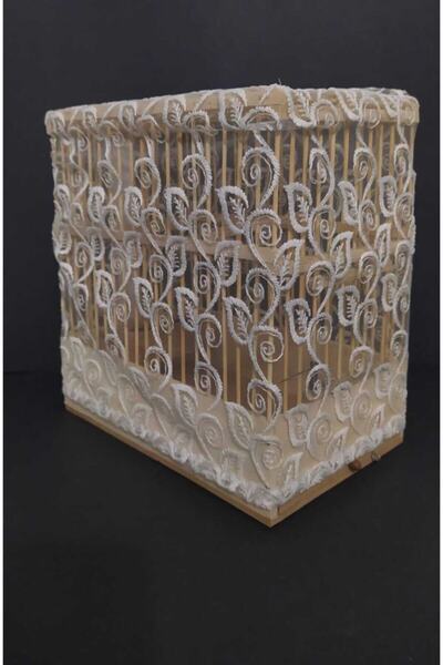 cotanakkafes Kafes Tülü Üsten Geçme Fermuarlı 28x27x17