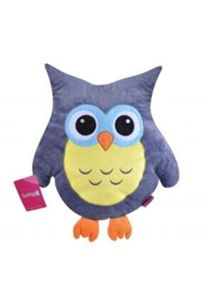 Şeker Adası Uyku Arkadaşım Baykuş Yastık 35 Cm--skradapelus95