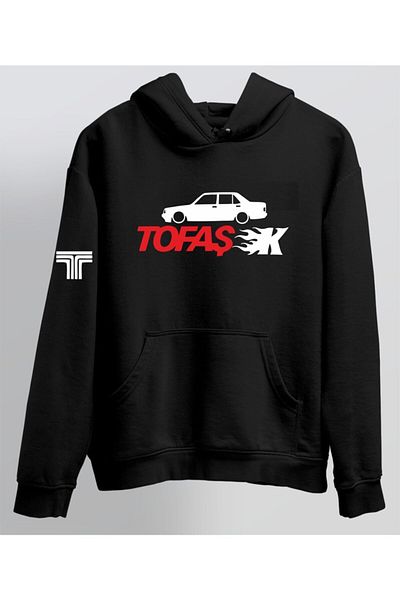 venüsdijital Φούτερ με κουκούλα Unisex Tofaş