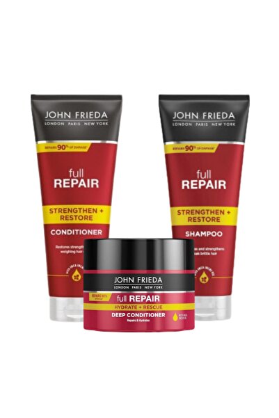 John Frieda Full Repair Strengthen + Restore Onarıcı Ve Nemlendirici Şaç Bakı...