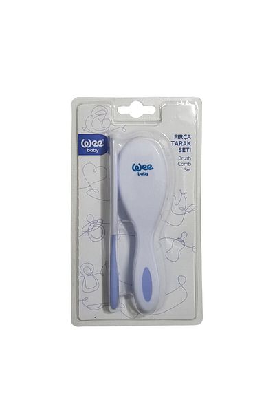 Wee Baby Blue Brush and Comb Set