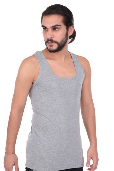 Tutku Mlvx Tutku Rib Ανδρικό εσώρουχο 102 Κωδικός/Χρώμα: Γκρι Blsm
