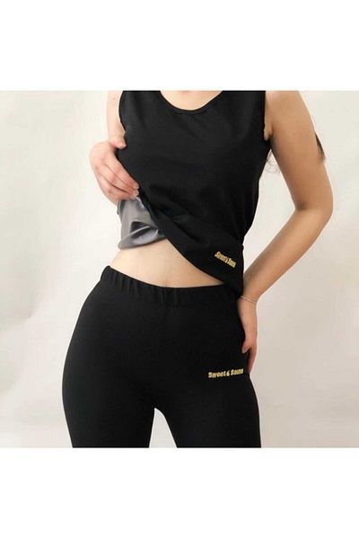 FİTFORMGİYİM Fit Form Sauna Thermal Leggings- Sports Corset Trousers