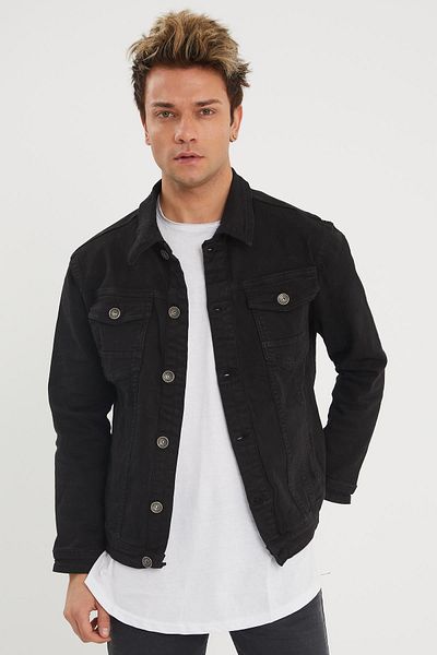 DawRazz Мъжко дънково яке Slim Fit