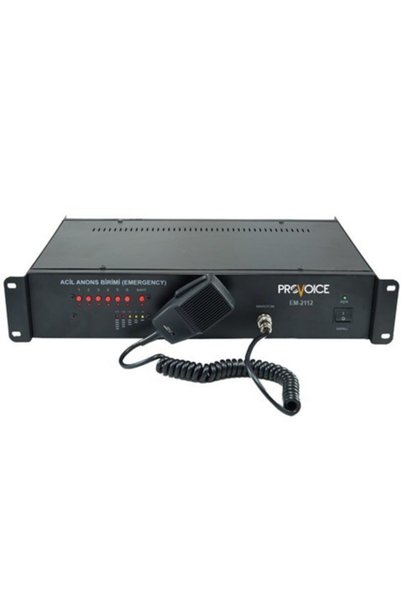 Provoice Em-2112 Acil Anons Ve Mesaj Kayıt Ünitesi