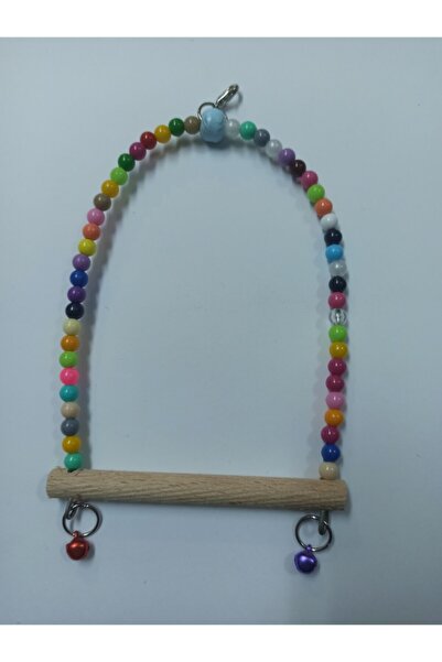 BirdMozz Tek Katlı Boncuklu Kuş Salıncağı Oyuncağı