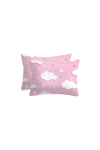 liefhome %100 Pamuklu Bebek Yastık Kılıfı | 35x45 ( 2 Adet )