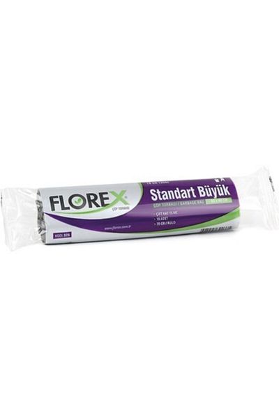 Florex Standard Large Size Blue Garbage Bag X50 Roll