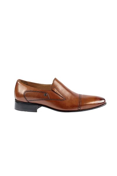 Fosco Men's Tan Genuine Leather Classic Neolit Shoes 7110 Mr