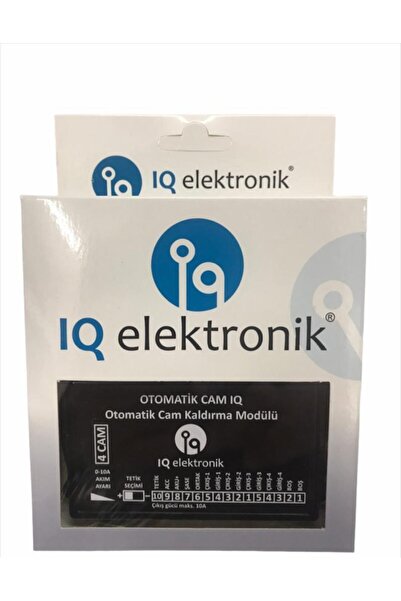 iq elektronik Cam Kaldırma Modülü 5-60 Saniye Süre Ayarı Garantili Termikli 4 Çıkışlı