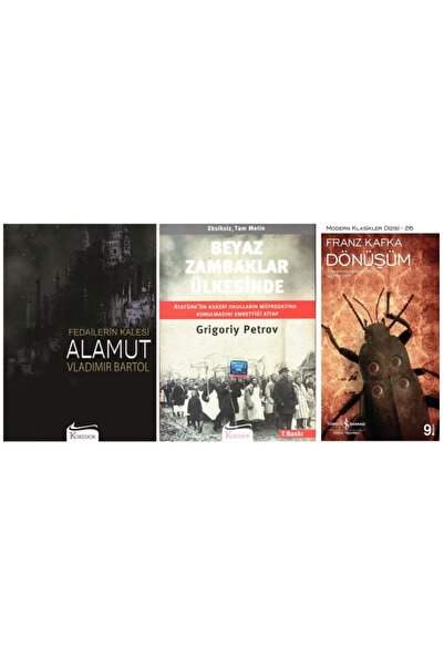 Koridor Yayıncılık Beyaz Zambaklar Ülkesinde & Fedailerin Kalesi Alamut & Dön...