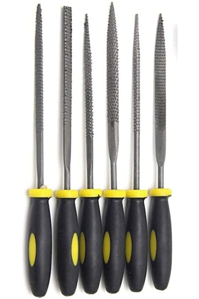 2AS Mini Eğe Seti 6 Parça Ahşap Oyma Hobi Seti Törpü Eğe Ahşap Eye