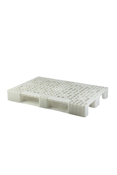 Palet Plastik 80x120x15 Cm 8,5 Kg Hijyenik (euro ) Yük Taşıma I Delikli Model...