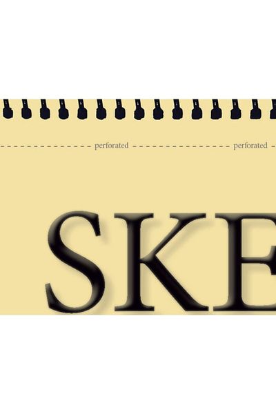 Folix Folıx Sketchbook A4 50 Sheets Ivory Sketchbook with Spiral 80 Gr - Pack of 2
