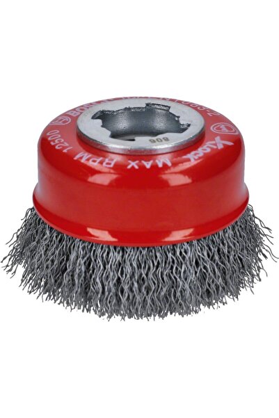 Bosch - X-lock - Clean Serisi Metal Için Saçaklı Tel Fırça 75*0,3 Mm