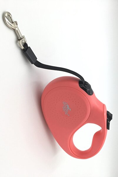 Çeşitli Doggie Master Seri Otomatik Makaralı Köpek Gezdirme 15 Kg / 5 M Pembe