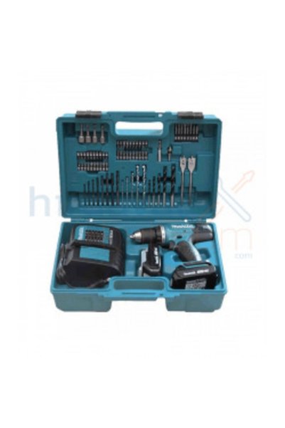 Makita Dhp453syx1 Akülü Darbeli Matkap + Uç Seti