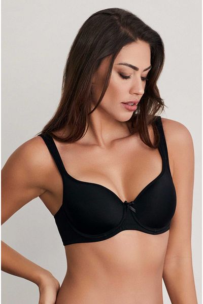 Eros Women's Black Non-Wireless Bra