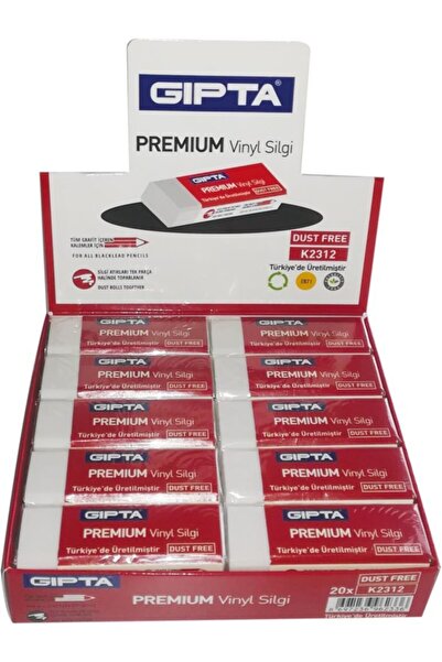 Gıpta Brisač vinil bez prašine, beli (paket od 20) K2312