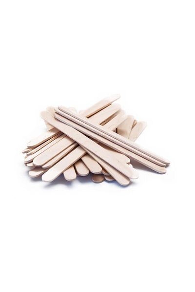 Bubu Fun Sticks Natural 11,5x1 Cm 40 Pieces (ice cream stick)