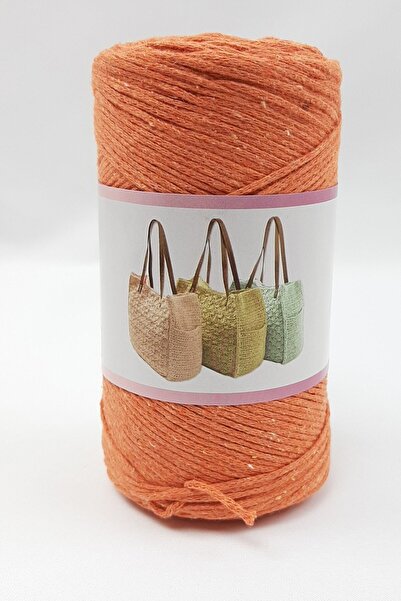 Hayalperest boncuk Turuncu Makrome Ipi