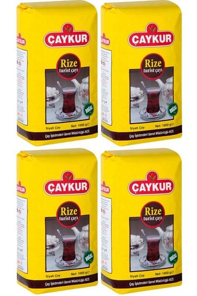 Çaykur Rize Tourist Tea - 1000g 4 Pieces