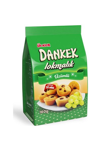 Ülker 160Gr 4-Piece Dankek Turkish Delight Set with Grapes