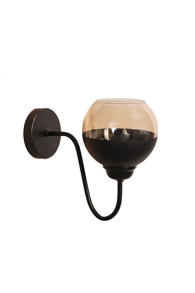 Vedemo Metal Body Glass Sconce