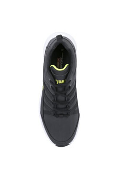 Jump 25932 Чорний - Неоновий ортопедичний зелений чоловічий спортивний взуття