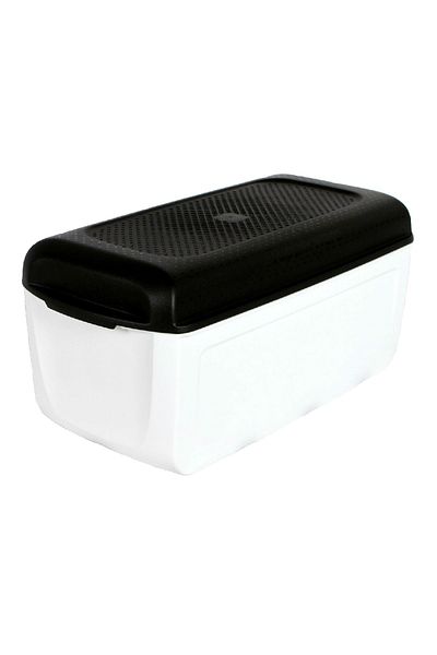 Tupperware Bread Box Basket with Compartment Apparatus Junior
