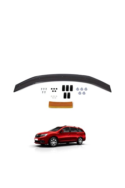 Cappafe Dacia Logan Mcv Ön Kaput Koruyucu Rüzgarlığı 4mm Akrilik (abs) Piano ...