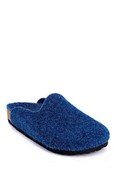 Bequemere Cork Sole Wool 413q Model Orthopedic Women's Slippers