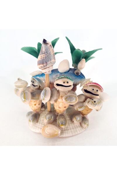 evinizdeki okyanus esintisi turkuaz hediyelik Üçlü Balık Tutan Adamlar