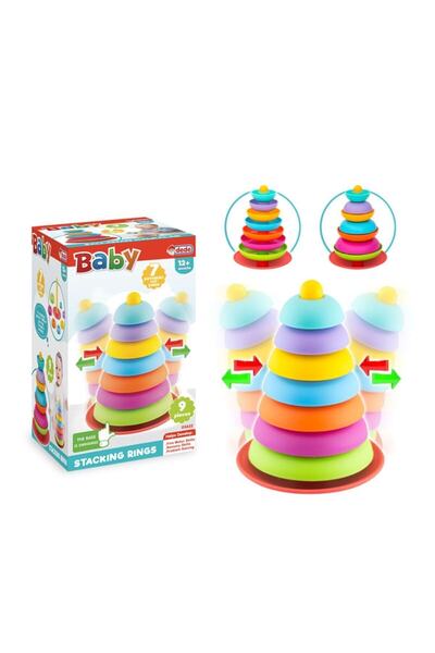 DEDE Sfeyx Rings Toy Tower Stringing Game 997516