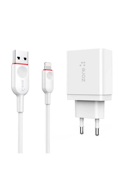 zore Type-c Ev Şarj Aleti Qc 3.0 Desteği 3.4a 18w Akım Koruma Xmac Serisi Zr-x2