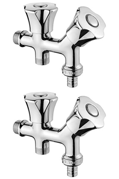 Vilas Violet Double Headed 2 Pieces Faucet